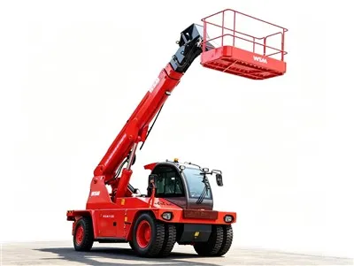 Telehandler با پلت فرم کاری